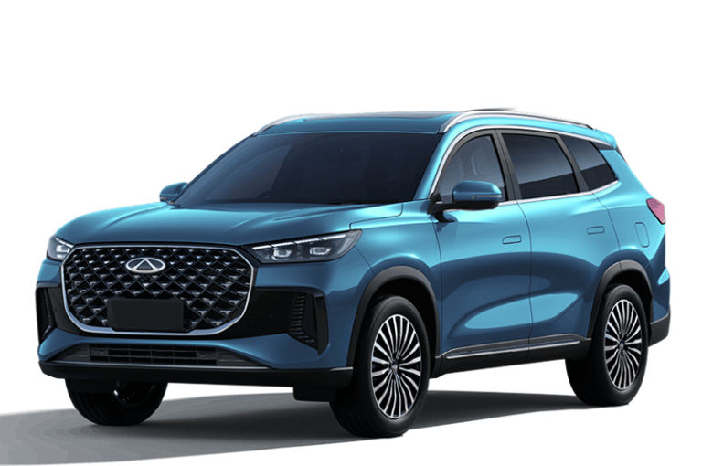 Chery Tiggo 8 Car in Reef Blue- UK Spec