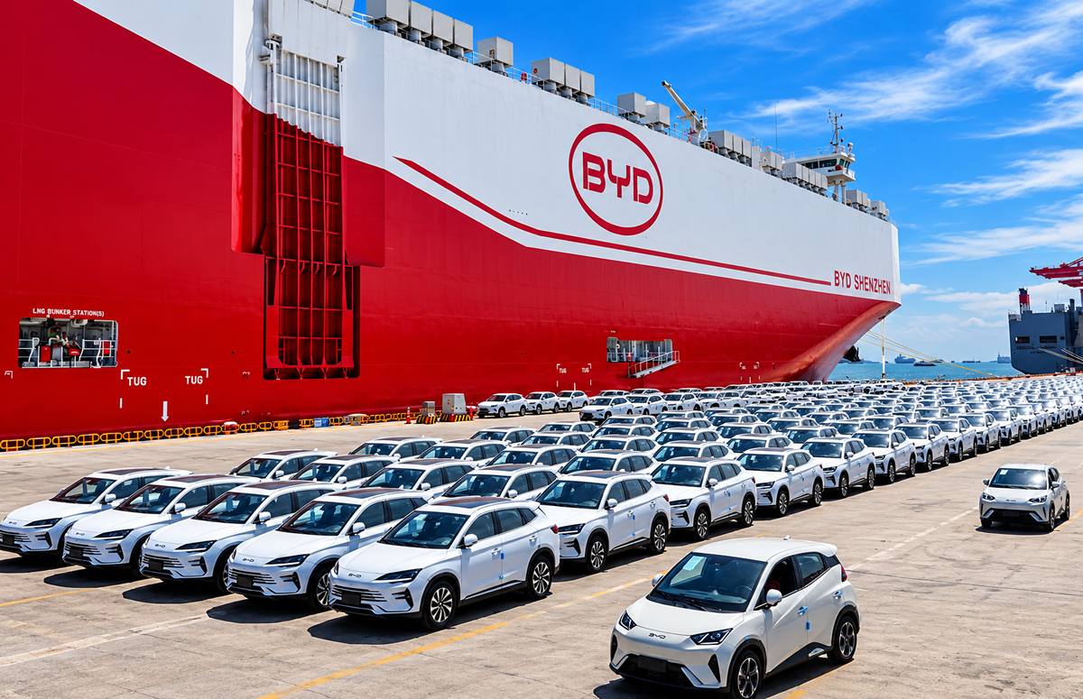 BYD Car Carrier Ships Explained - The Shenzhen