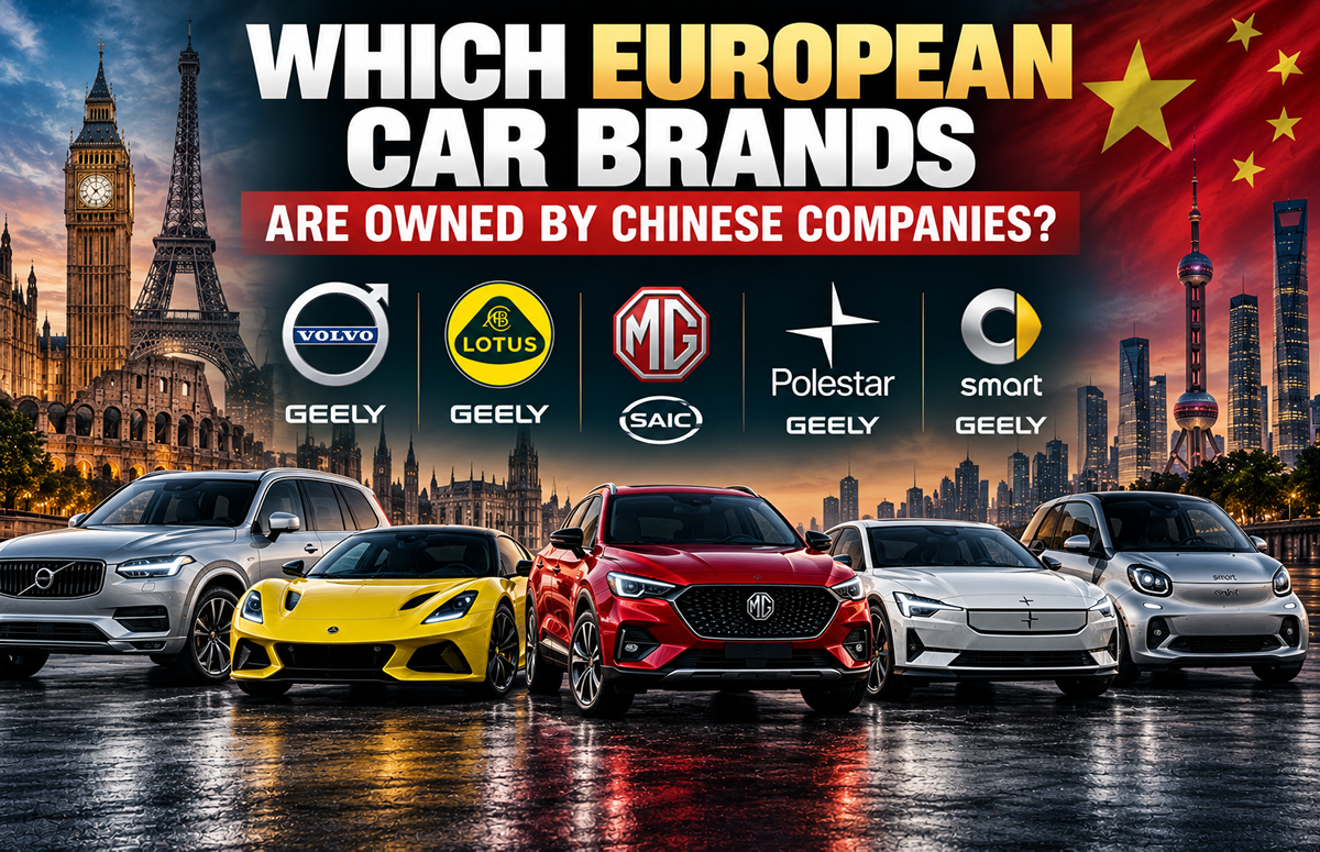 Which European Car Brands Are Owned by Chinese Companies?
